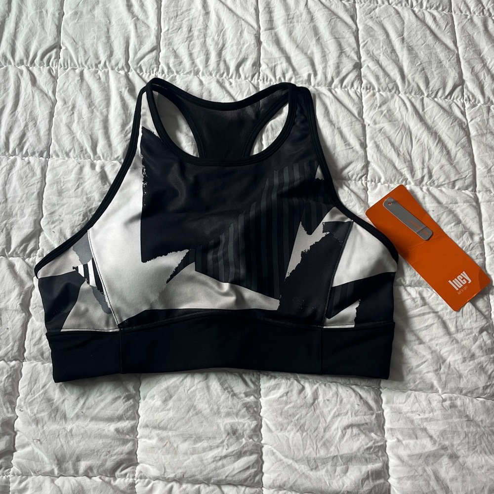 NWT Lucy High Impact Sports Bra - size L